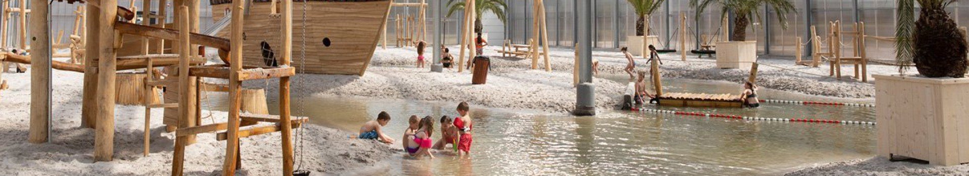 Camping met indoor strandbad