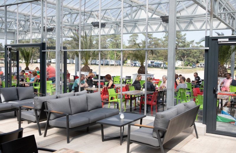 Camping in Lommel met terras