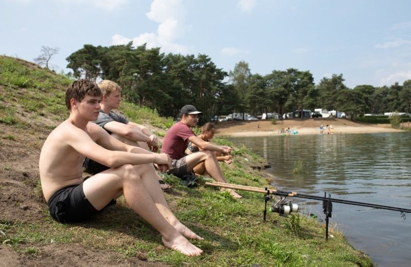 Visvijver camping belgie